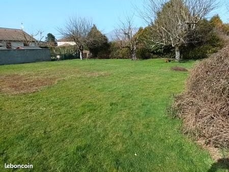 pontcharra terrain 500m² libre de constructeur