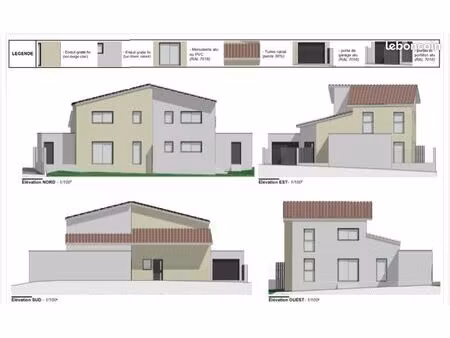 terrain constructible pour deux maisons mitoyenne