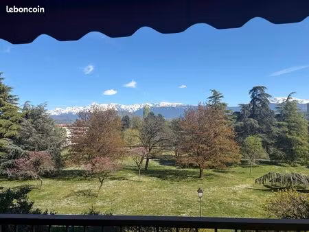 vue belledonne et parc sécurisé sans vis à vis