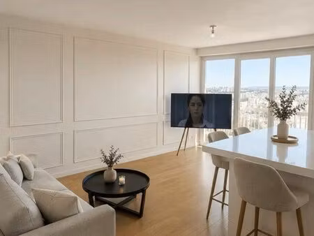 superbe 3 pièces de 70 m² – vue panoramique – balcon  parking et cave superbe 3 pièces de 