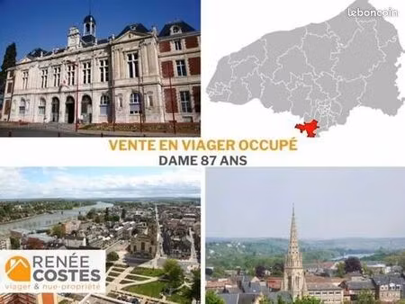 maison en viager 3 pièces 59 m²