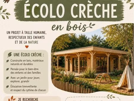 recherche terrain pour construction crèche