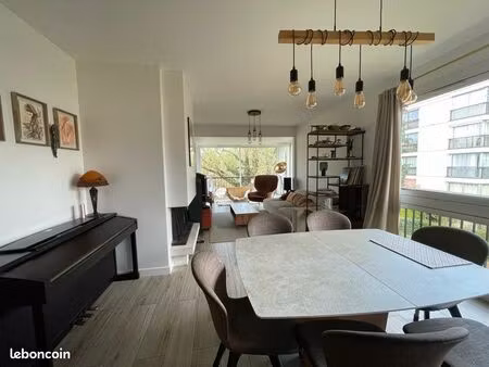 appartement 4 pièces 97m² rénové 2022  vue parc  parking + cave