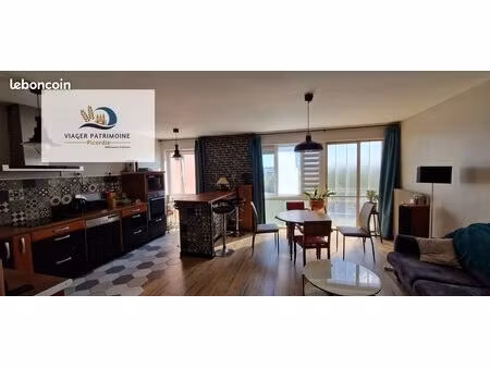 appartement en viager 4 pièces 77 m²