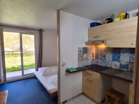 appartement 1 piece 25m2 et jardin