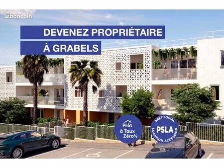 appartement 3 pièces 64 m²