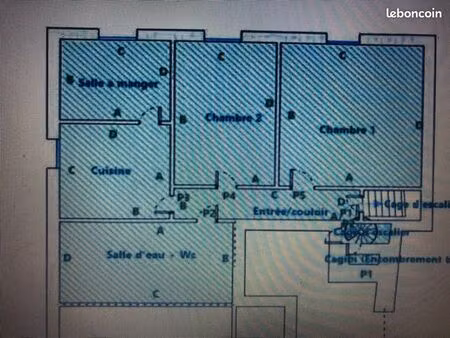 appartement f3 66m2 au cœur du vieux st marcel