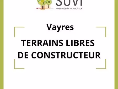 terrain 449 m² vayres