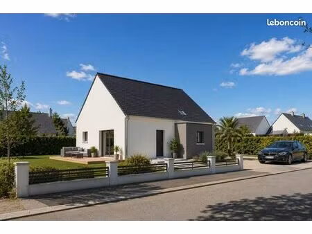 projet de construction d'une maison 105 m² avec terrain à sainte-seve (29)