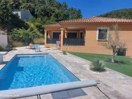 vends villa avec piscine à anduze