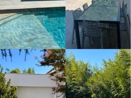 villa spacieuse et moderne piscine 4 ch