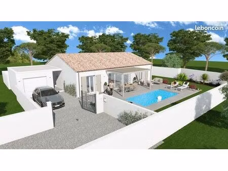 projet de construction d'une maison 75 m² avec terrain à bessan (34)