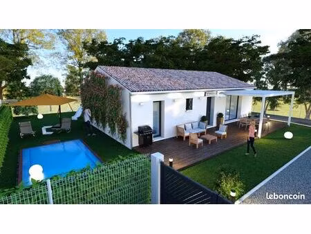 projet de construction d'une maison 62 m² avec terrain à cournonsec (34)