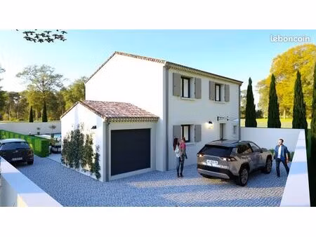 projet de construction d'une maison 104 m² avec terrain à lezignan-la-cebe (34)