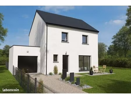 projet de construction d'une maison 85 m² avec terrain à ploneour-lanvern (29)