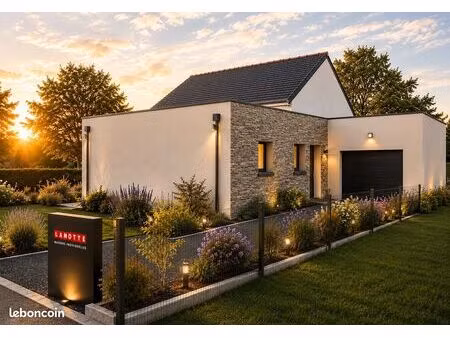 projet de construction d'une maison 90 m² avec terrain à briec (29)