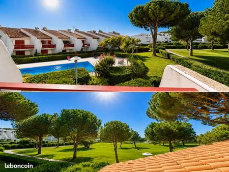 duplex 40m2 - 2 chambres- vue golf-terrasse-piscine