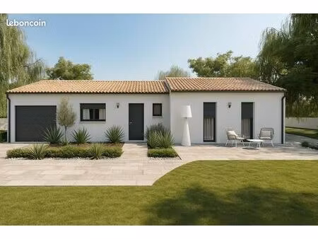 maison de 88.47 m² sur un terrain de 398 m² à sainte-neomaye en deux-sevres (79)