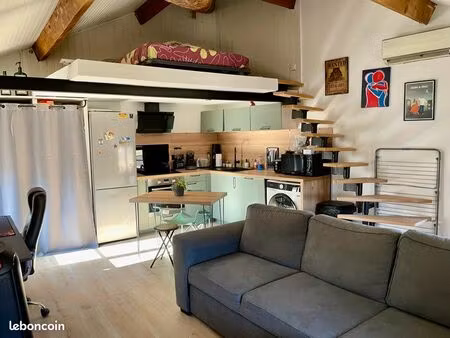 grand studio meublé