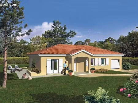 maison 93 m² avec terrain à cremieu (38)
