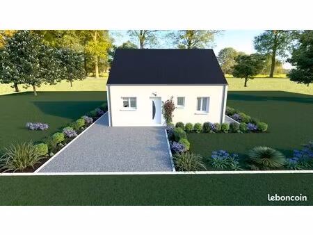 projet de construction d'une maison 62.73 m² avec terrain à garancieres (78)