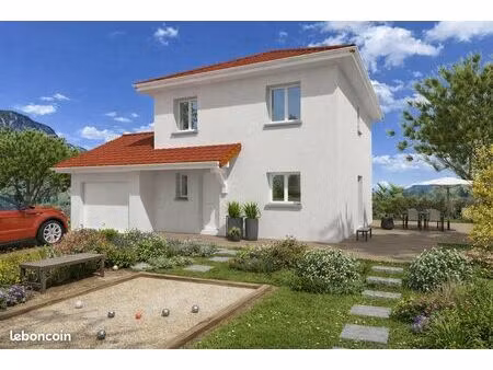 projet de construction d'une maison de 99 m² avec terrain à la mure (38)