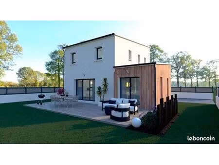 projet de construction d'une maison 100 m² avec terrain à briec (29)