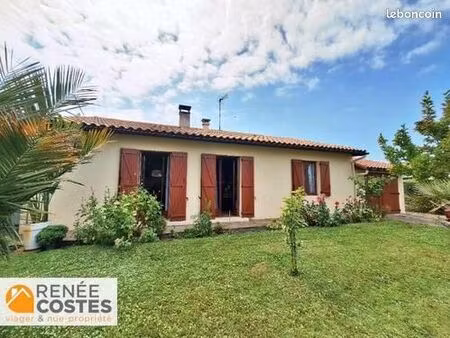 maison en viager 3 pièces 88 m²