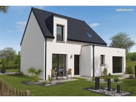 projet de construction d'une maison 85 m² avec terrain à ploneis (29)