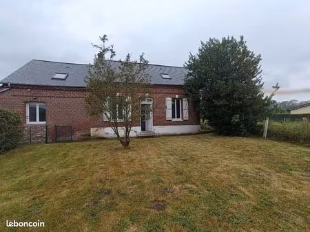 vente maison individuelle touffreville sur eu