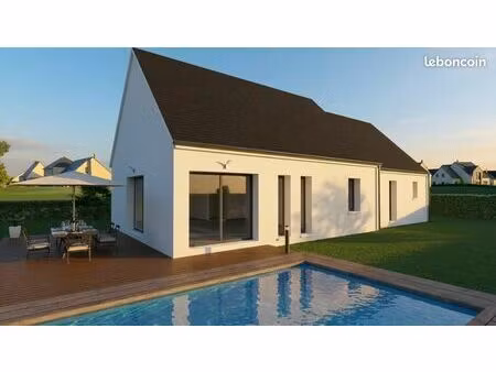 projet de construction d'une maison 90 m² avec terrain à baye (29)