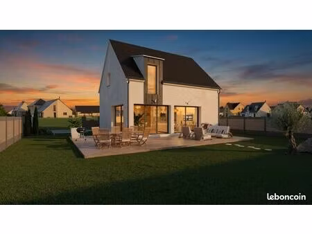 projet de construction d'une maison 93 m² avec terrain à briec (29)