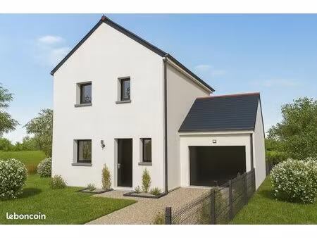 projet de construction d'une maison 85 m² avec terrain à ploneis (29)