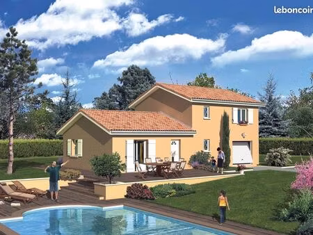 maison 105 m² avec terrain à anthon (38)