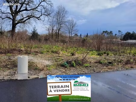 terrain 510 m² labouheyre