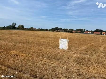 terrain 1 m² villers sur authie