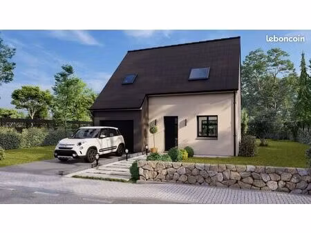 projet de construction d'une maison 83.29 m² avec terrain à baillolet (76)