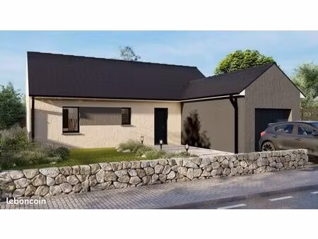 projet de construction d'une maison 76.13 m² avec terrain à bosc-bordel (76)