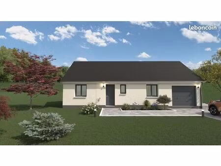 projet de construction d'une maison 76 m² avec terrain à bouelles (76)