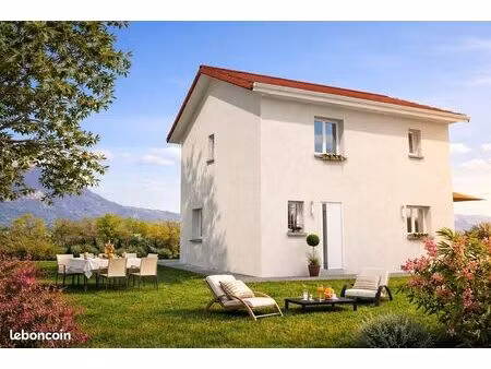 projet de construction d'une maison 85 m² avec terrain à champ-sur-drac (38)