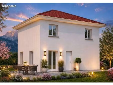 projet de construction d'une maison de 80 m² avec terrain à champ-sur-drac (38)
