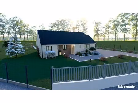 projet de construction d'une maison 107 m² avec terrain à conteville (76)