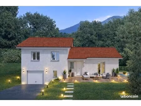 projet de construction d'une maison 96 m² avec terrain de 438m² à quaix-en-chartreuse (38)