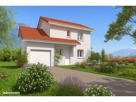 projet de construction d'une maison 84 m² avec terrain à veurey-voroize (38)