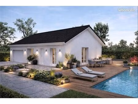 projet de construction d'une maison 87 m² avec terrain à vinay (38)