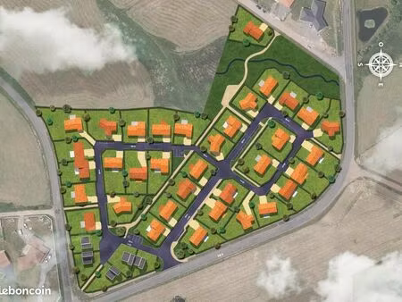 terrain 582 m² couzeix