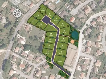 terrain 542 m² isle