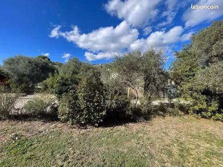terrain 500 m² vacqueyras