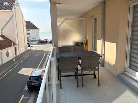 vend appt fort mahon plage+parking