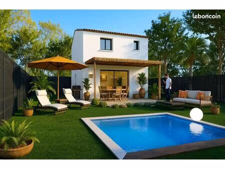 projet de construction d'une maison 85 m² avec terrain à cournonterral (34)